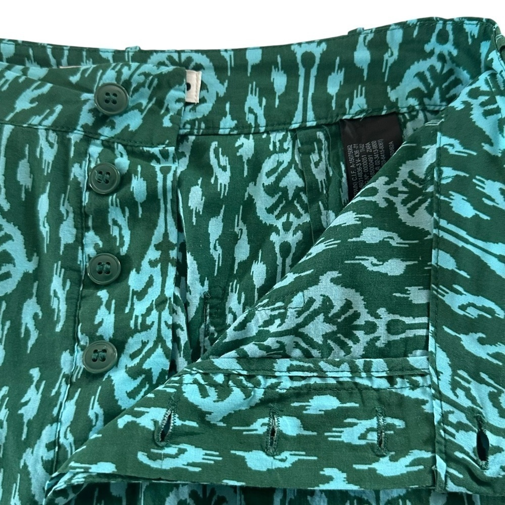 ZARA TWO PIECE BATIK PRINT TOP AND TROUSER SET SIZE XS/S - Picture 9 of 16